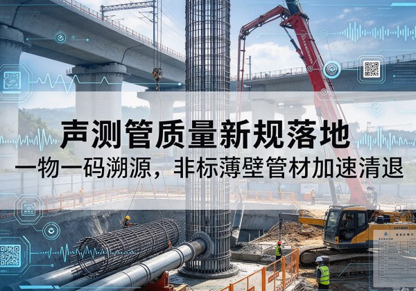 建昌声测管质量新规落地，一物一码溯源，非标薄壁管材加速清退