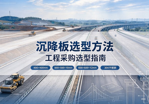 建昌沉降板选择方法
